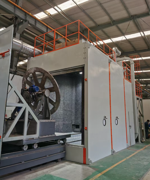 磐石喷砂机环保改造 符合行业排放标准