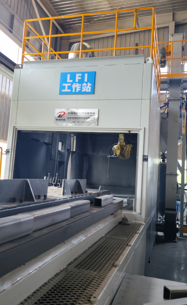 磐石喷砂机自动化改造 提升生产线产能