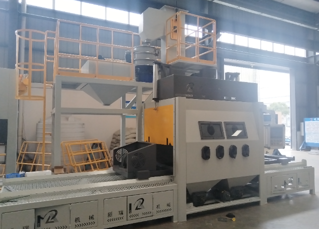 磐石多工位喷砂机 提升批量生产效率