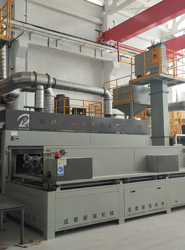 磐石批量加工中喷砂机如何保证一致性